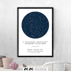 Csillagtérkép - klasszikus kör alakú (02) Csillagtérkép - klasszikus kör alakú (02)