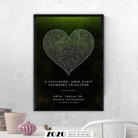 Csillagtérkép - szív alakú (10) Csillagtérkép - szív alakú (10)