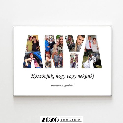 ANYA - Egyedi fotókollázs