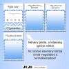 Baba mérföldkő kártya (fiú) - 28 db-os állatos