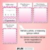 Baba mérföldkő kártya (lány) - 28 db-os állatos