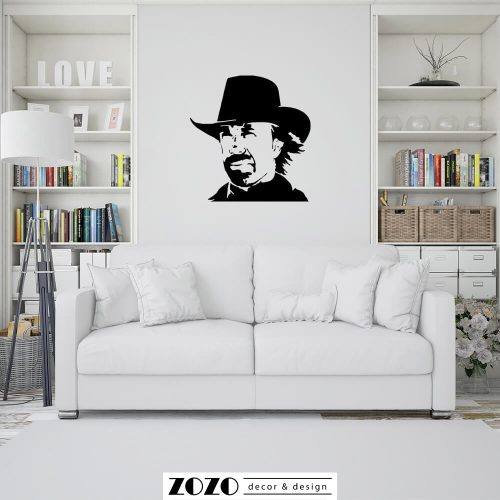 Chuck Norris - emberi alakok falmatrica