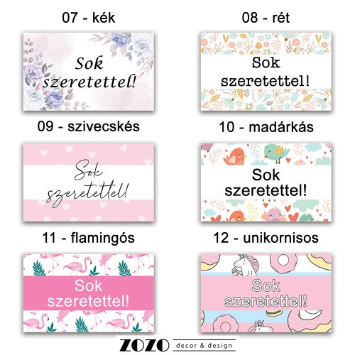 Egyedi beszúró táblácska készítés