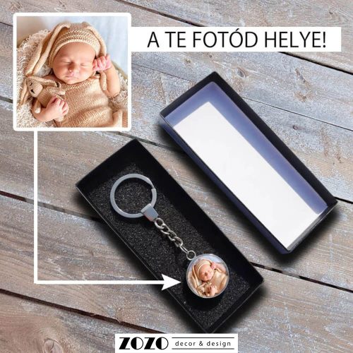 Egyedi fényképes kulcstartó - a te fotódda