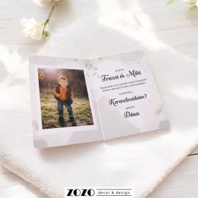   Keresztszülő felkérő lap - fényképes, babafotóval (12)