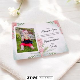   Keresztszülő felkérő lap - fényképes, babafotóval (13)