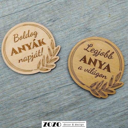 Anyák napjára fa hűtőmágnes - Anyák napi ajándék