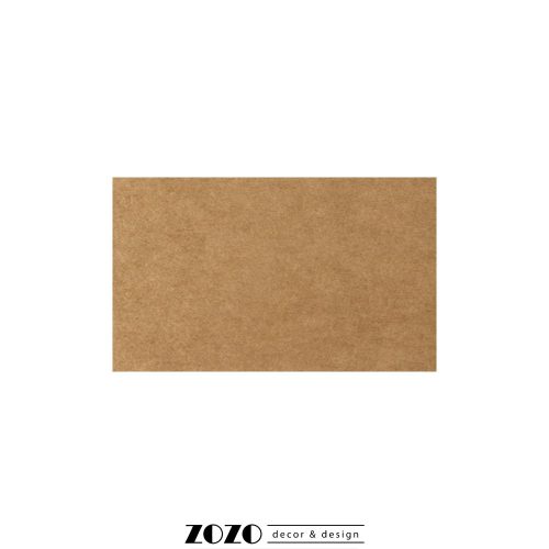 Üres kraft karton kártya - téglalap 16-36 db / csomag