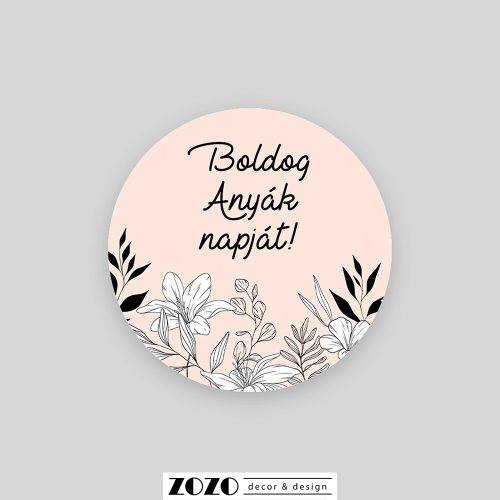Anyák napi matrica csomag - egyedi szöveggel is kérhető