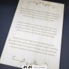 Nagyszülő köszöntő, baba érkezett - gravírozott fa tábla
