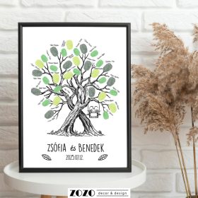Ujjlenyomatfa - esküvői vendégkönyv alternatíva (02)